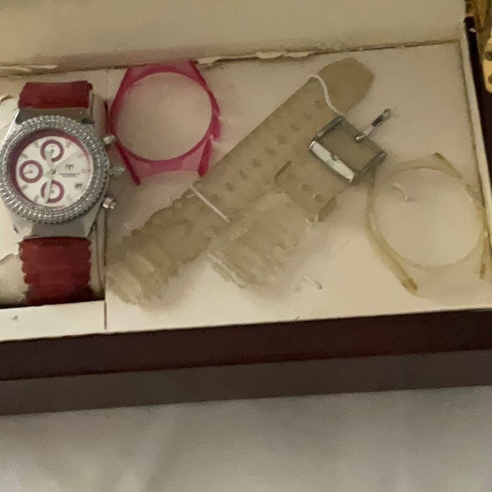 TechnoMarine Watch with Pink strap